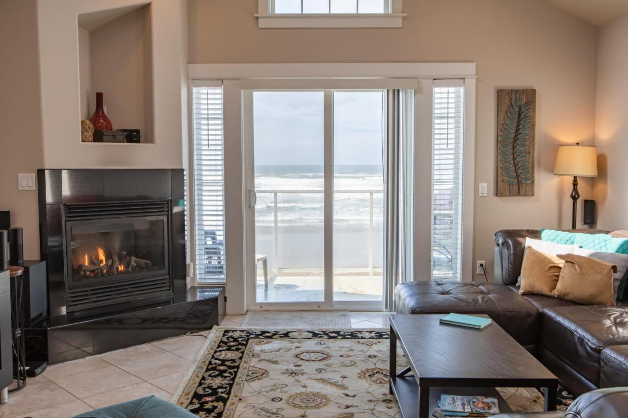 Rockaway Beach Vibes,Waterfront Oceanfront Rockaway Beach House Near Downtown,Wifi, Washer Dryer Bagian luar foto
